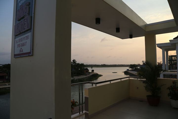Outside Hotel