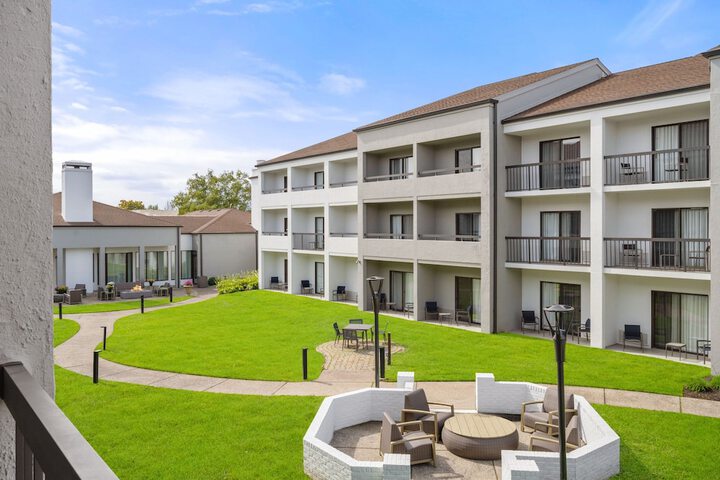 Courtyard view