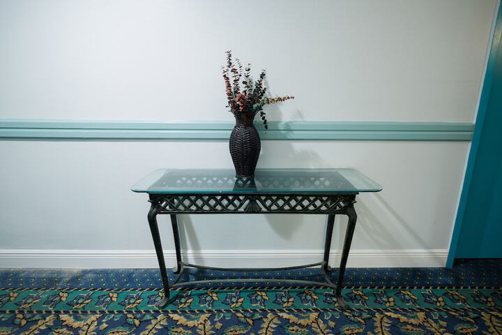 Interior entrance