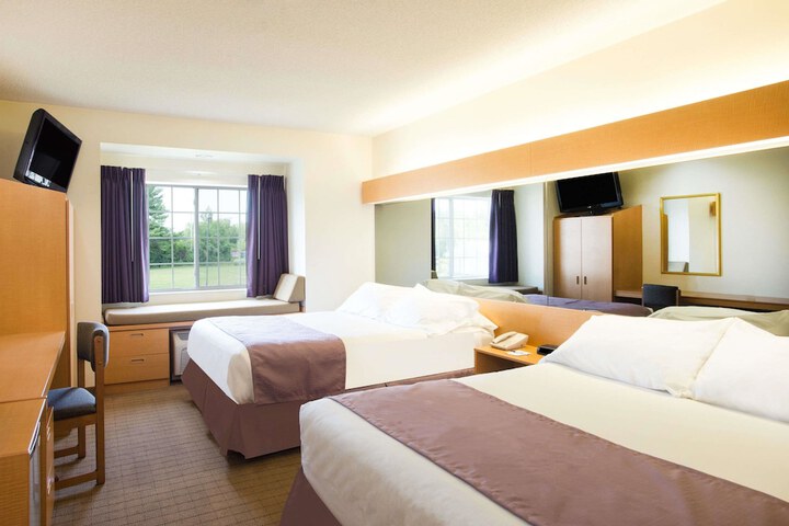 2 Queen Bed Mobility Hearing Accessible Room Roll in Shower (26 of 44)