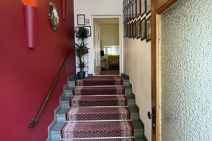 Interior entrance