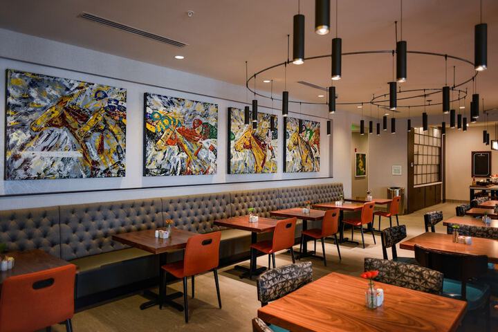 Breakfast area