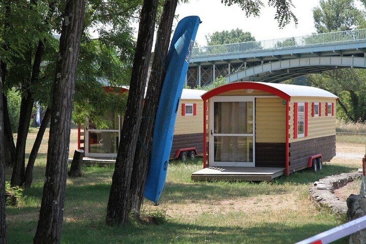 Le Mas Sud Ardeche Roulotte