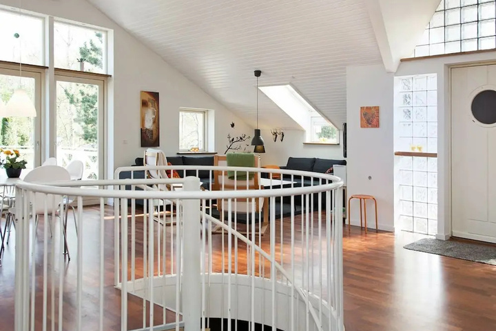 Rustic Holiday Home in Tikøb with Hot Tub & Sauna