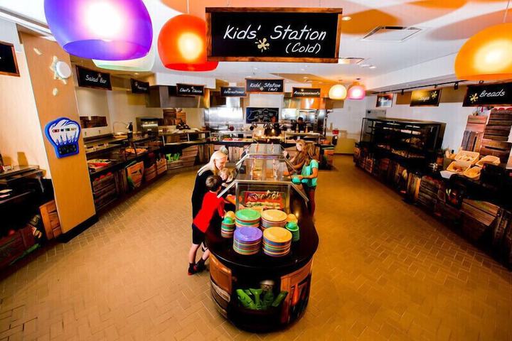 Breakfast buffet