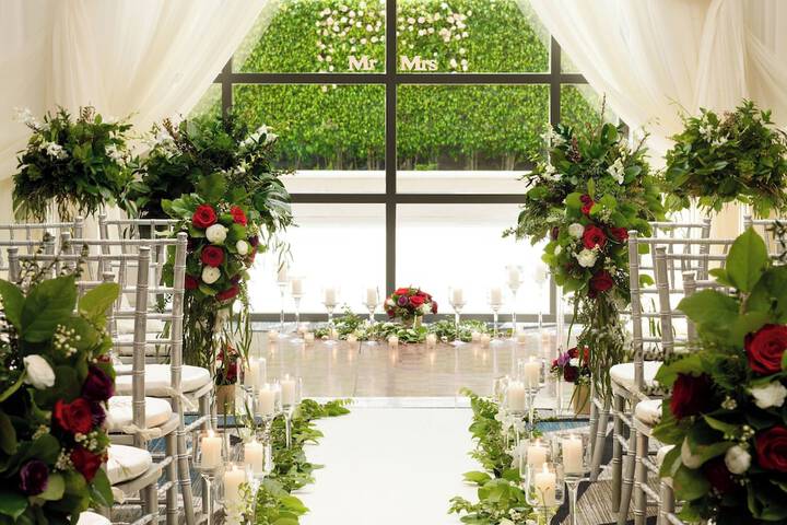 Indoor wedding