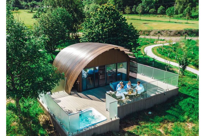 SeaBeds Luxury Lookouts with Hot Tubs in Ballachulish