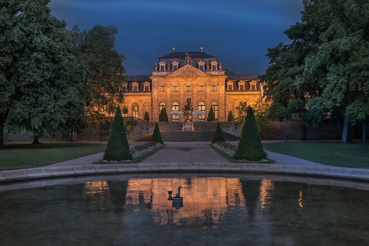 Front of property - evening/night