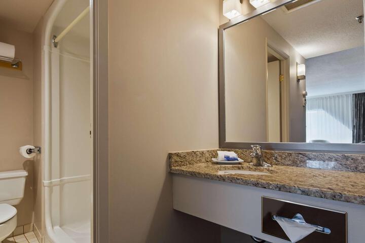 Suite 1 King Bed Separate Bedroom Sofa Bed Separate Living Room Work Desk Microwave and Refrigerator (12 of 33)