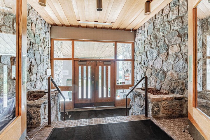 Interior entrance