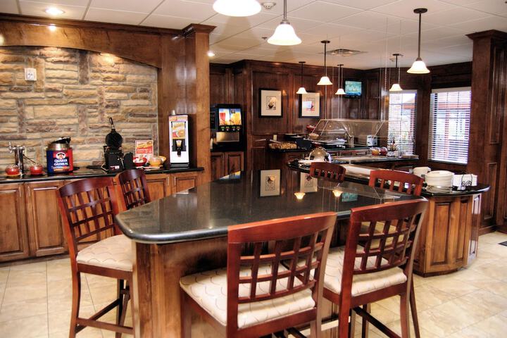 Breakfast area