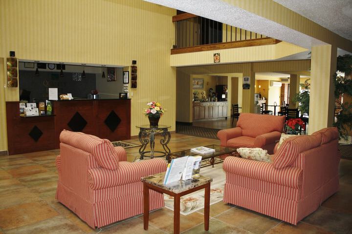 Lobby sitting area