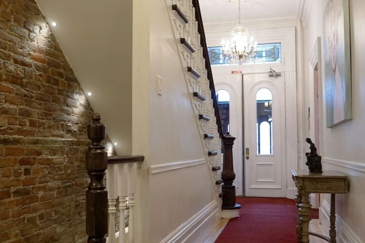 Interior entrance