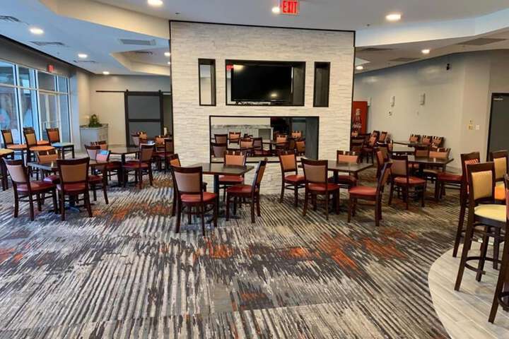 Breakfast area