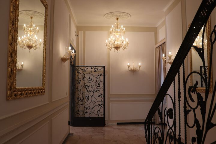 Interior entrance