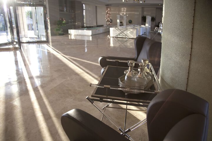 Interior entrance