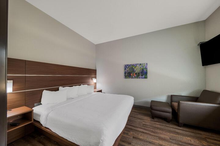 Accessible Suite 1 King Bed Accessible Communication Assistance Bathtub Sofa Bed For 1 Person Full Breakfast (9 of 18)