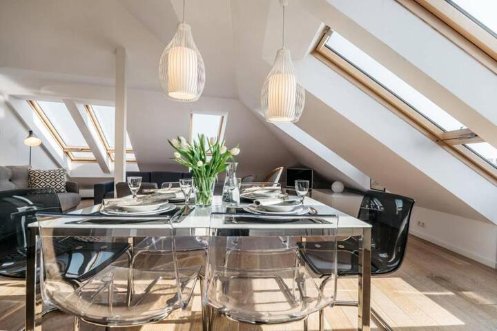 Spectacular Old Town view penthouse with terrace
