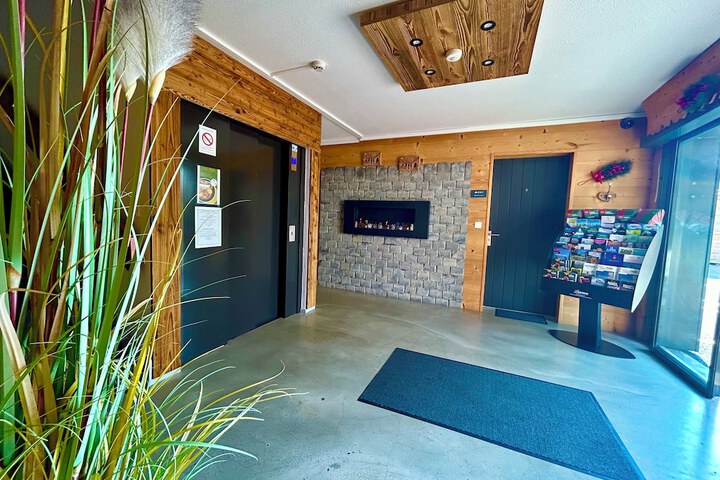 Interior entrance