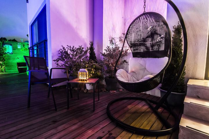Lobby sitting area