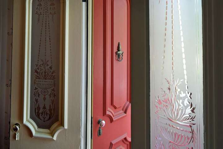 Interior entrance