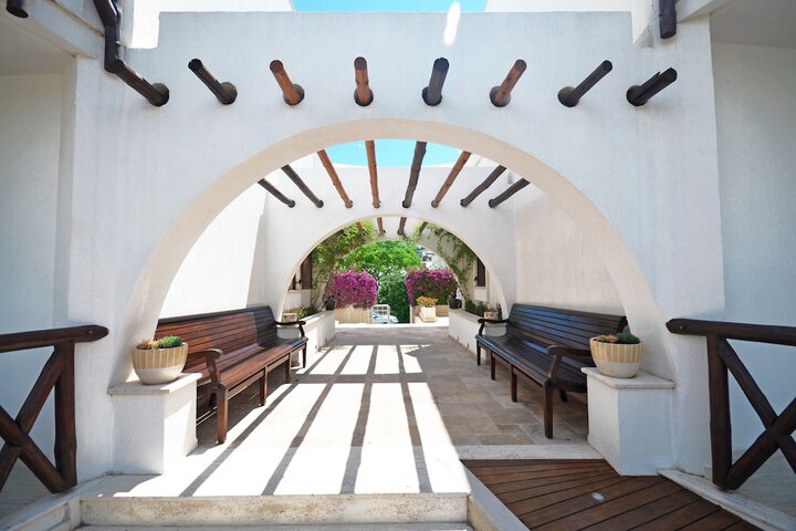 Interior entrance