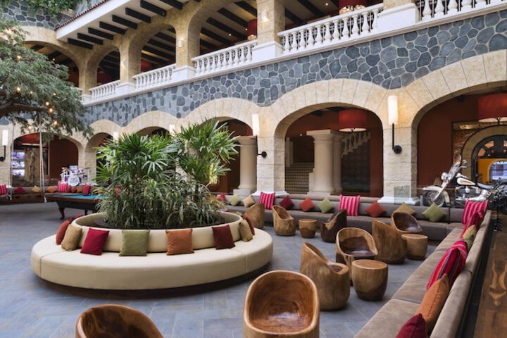 Interior entrance