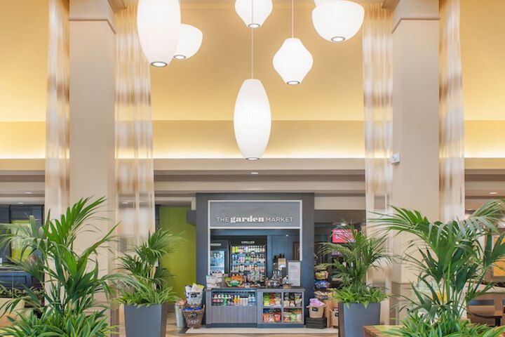 Interior entrance