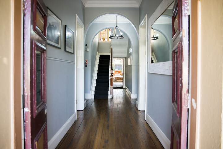 Interior entrance