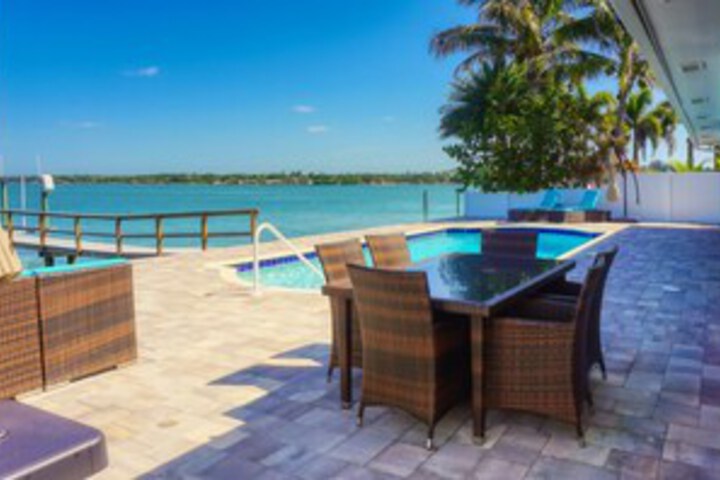 Exterior of Elegant Premier Waterfront Home (7989)