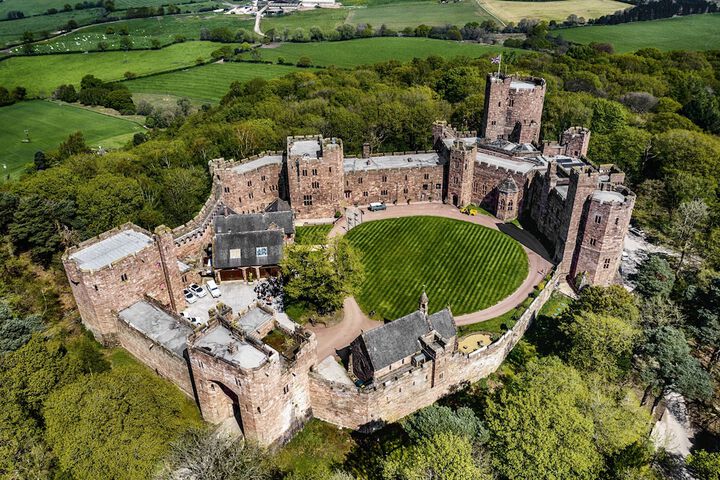 Exterior of Peckforton Castle