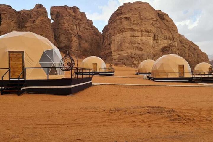 Exterior of Hasan Zawaideh Luxury Camp 2