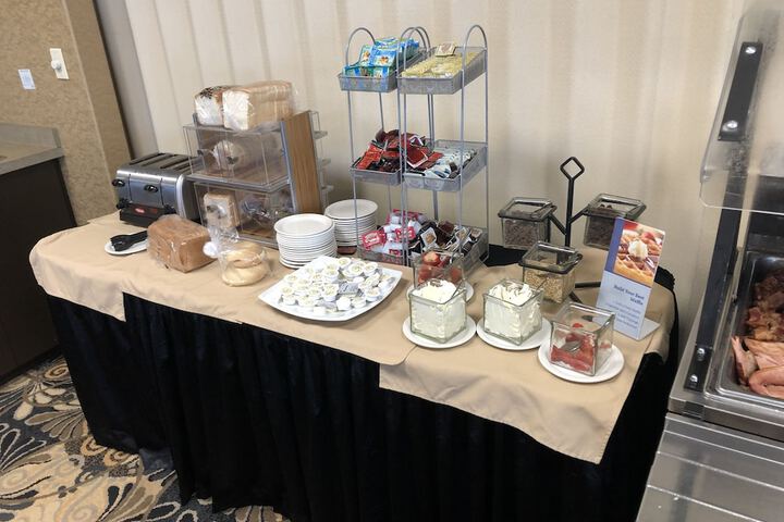 Breakfast buffet