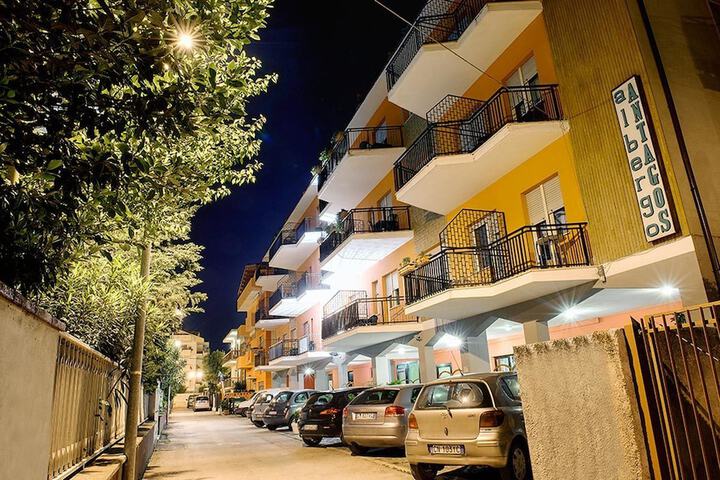 Front of property - evening/night