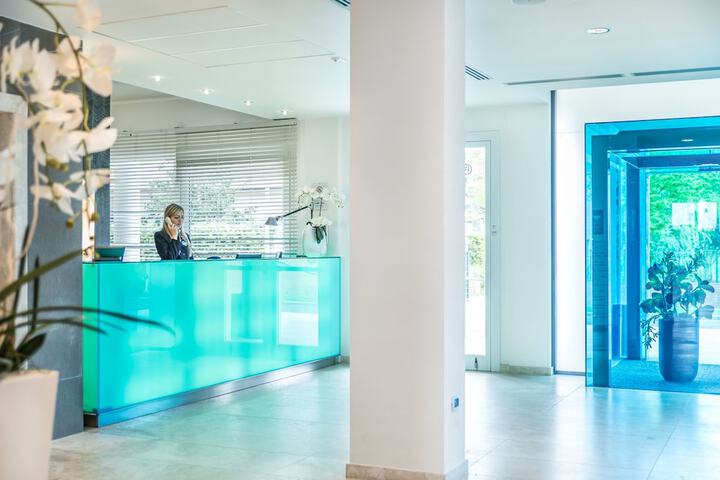 Interior entrance