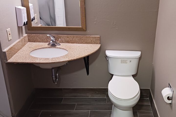 ADA Accessible Deluxe Queen with Roll in Shower (10 of 13)