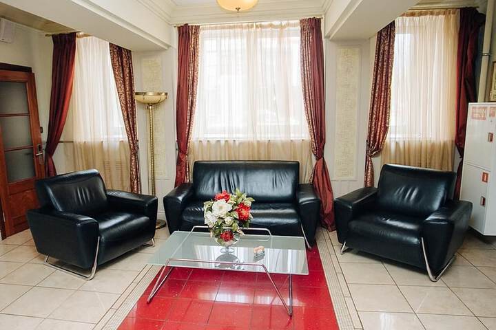 Lobby sitting area