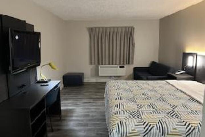 1 King Bed Micfridge Sofa Bed (1 of 2)