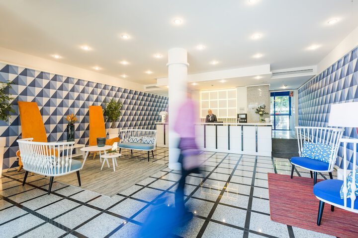 Interior entrance