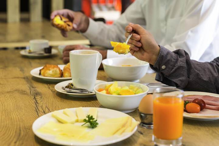 Breakfast area
