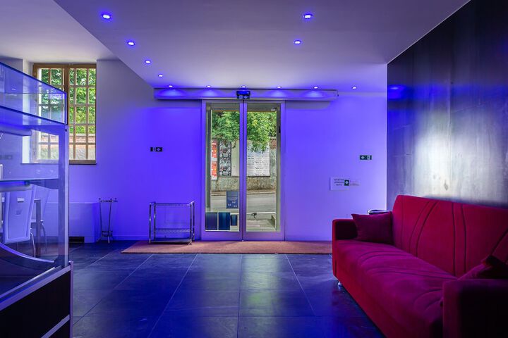 Interior entrance
