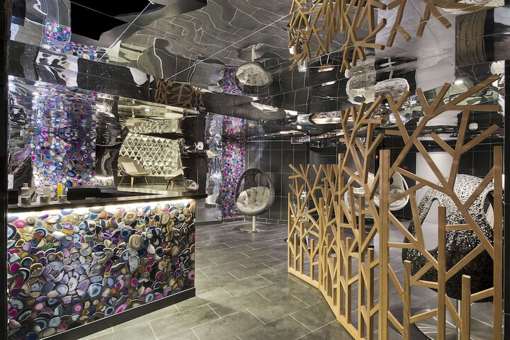 Interior entrance