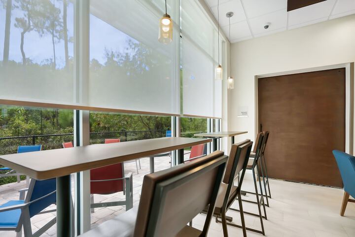 Lobby sitting area