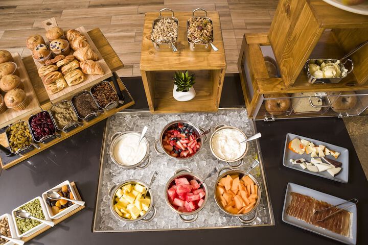 Breakfast buffet