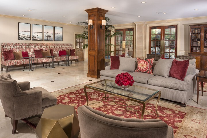 Lobby sitting area