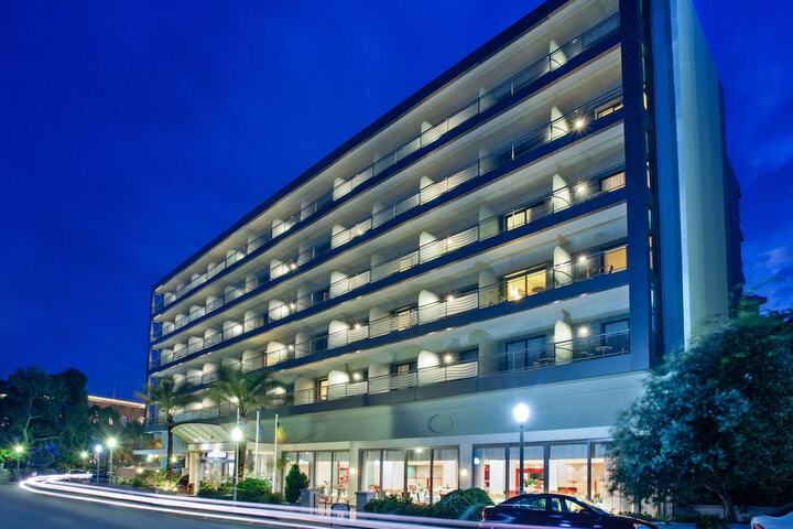 Front of property - evening/night