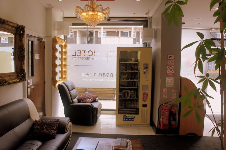Interior entrance