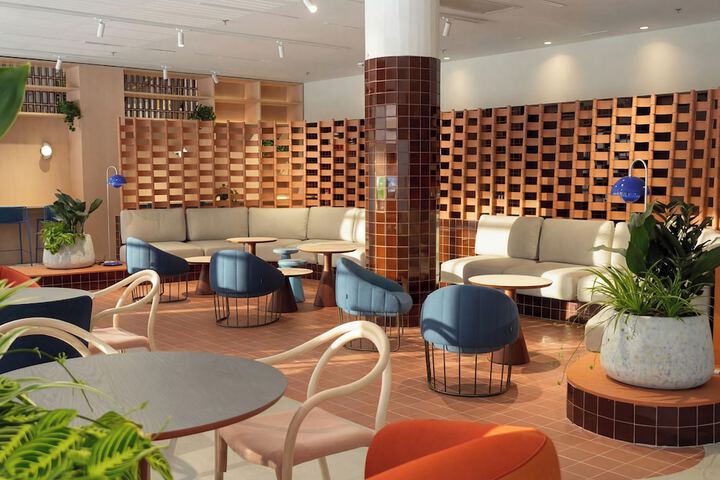 Lobby sitting area