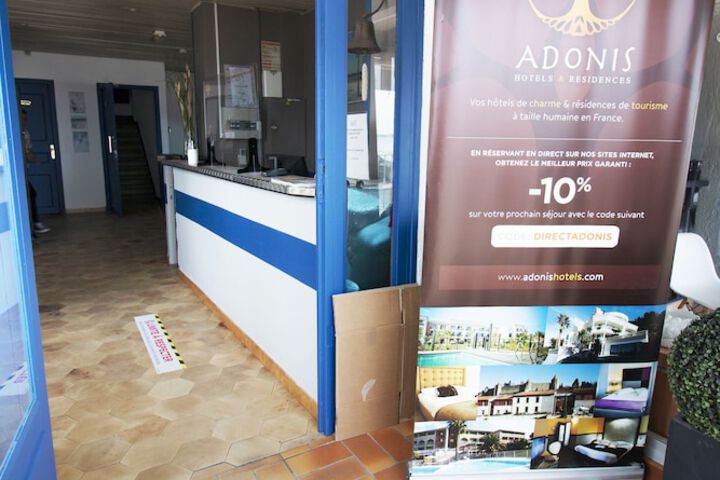 Interior entrance