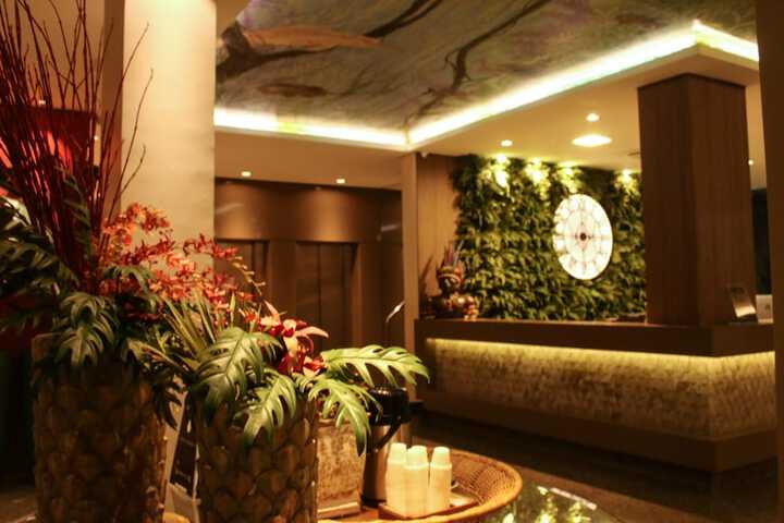 Reception hall
